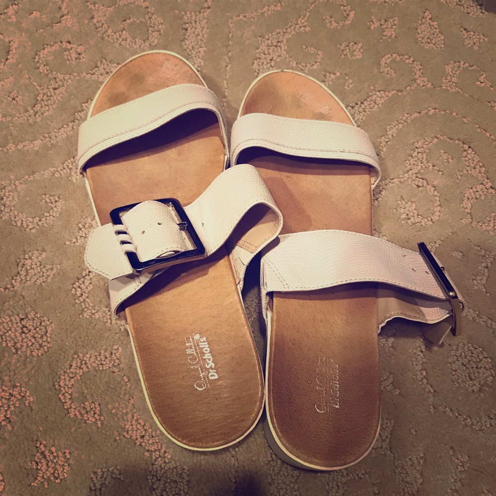 Strappy slides
